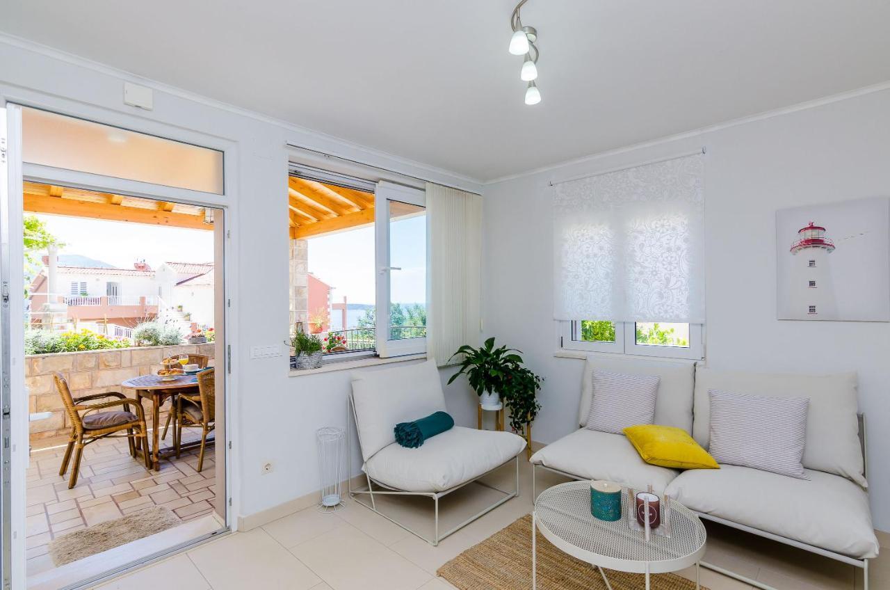 Adriatic Sunny Apartments Млини Экстерьер фото