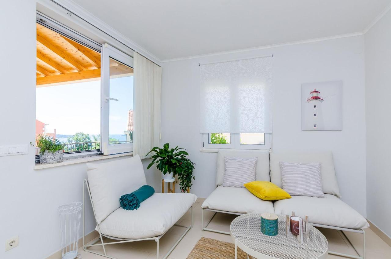 Adriatic Sunny Apartments Млини Экстерьер фото