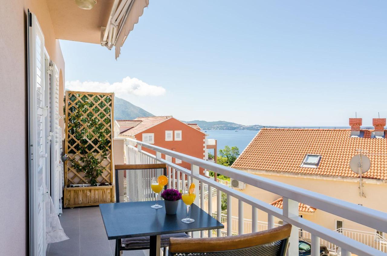 Adriatic Sunny Apartments Млини Экстерьер фото
