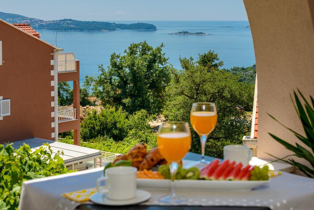 Adriatic Sunny Apartments Млини Экстерьер фото