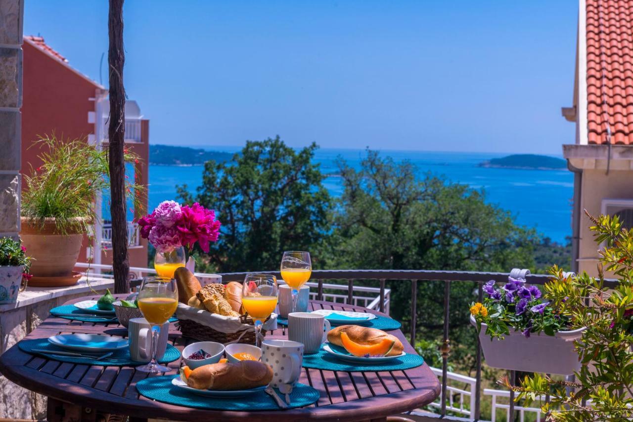 Adriatic Sunny Apartments Млини Экстерьер фото