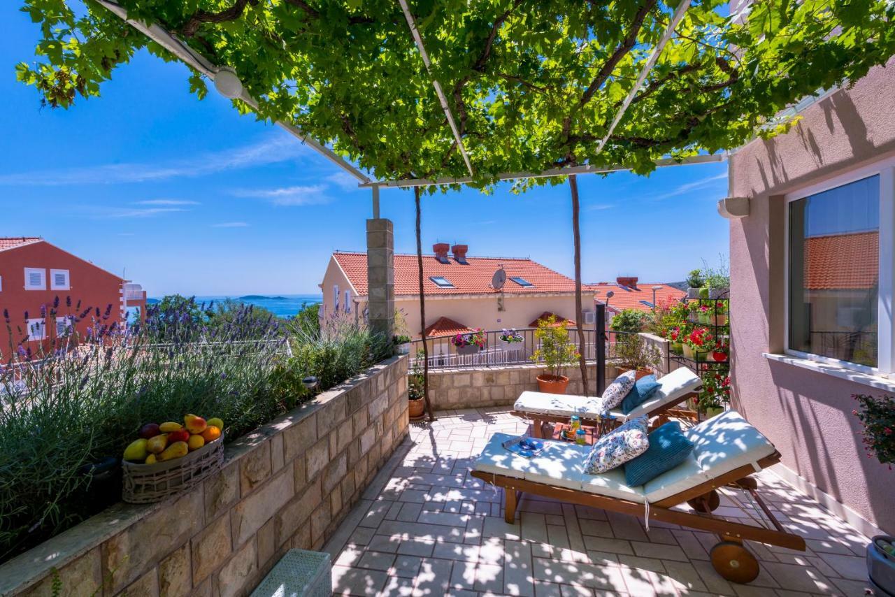 Adriatic Sunny Apartments Млини Экстерьер фото