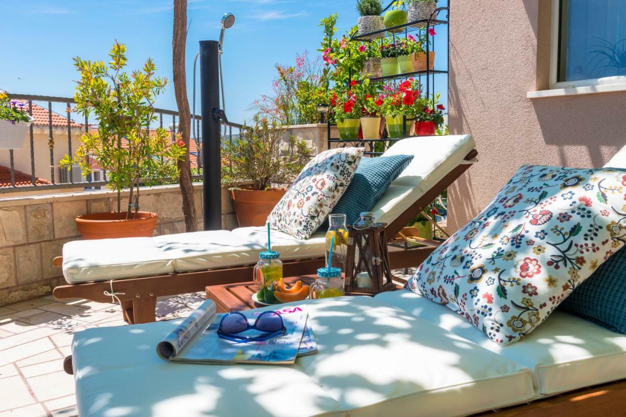 Adriatic Sunny Apartments Млини Экстерьер фото